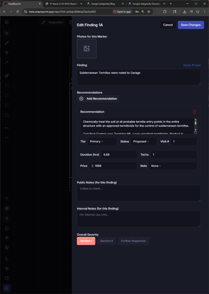 SnapReports Photo Annotation